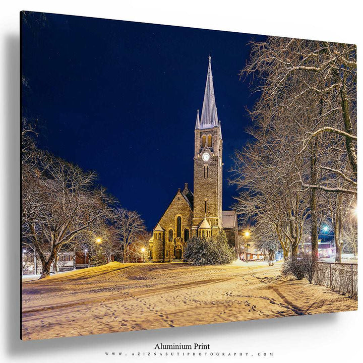Lademoen Kirke in the Winter time