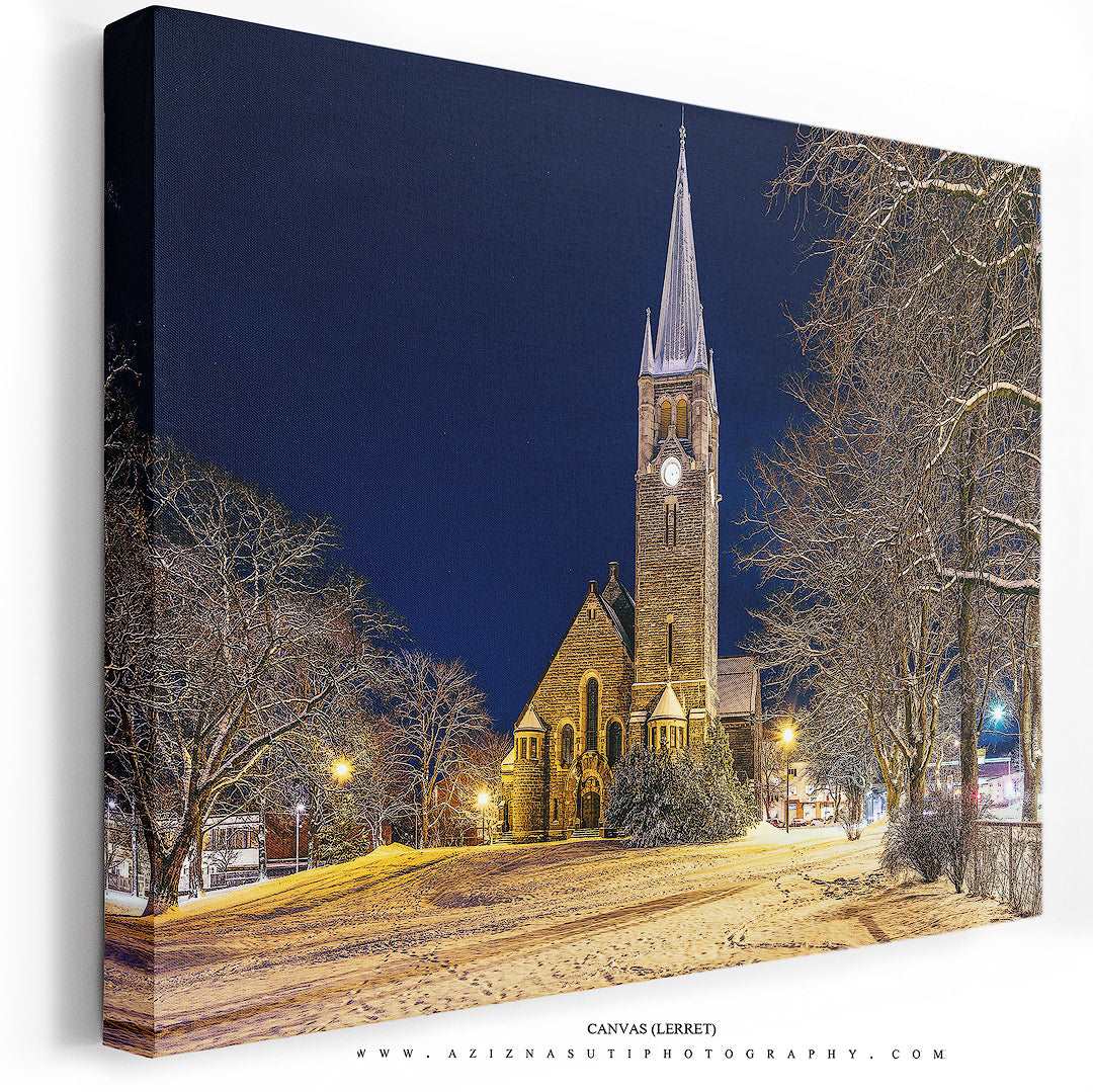 Lademoen Kirke in the Winter time