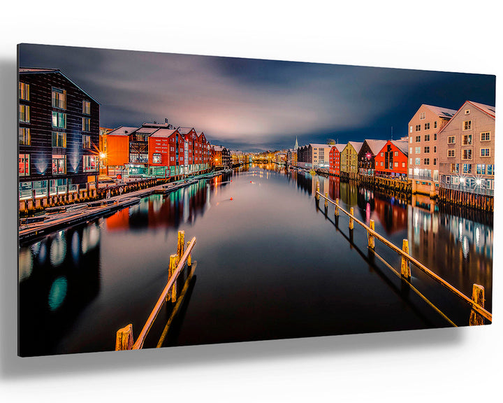The Beauty Of Trondheim In The Winter Time