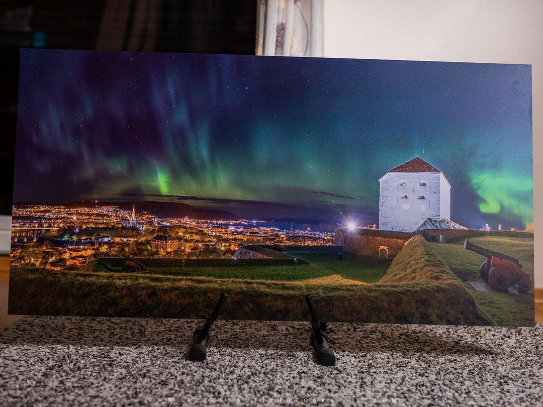 Beautiful Trondheim from Kristiansten Festning Fortress (Gallery Print) - AZIZ NASUTI ART GALLERY