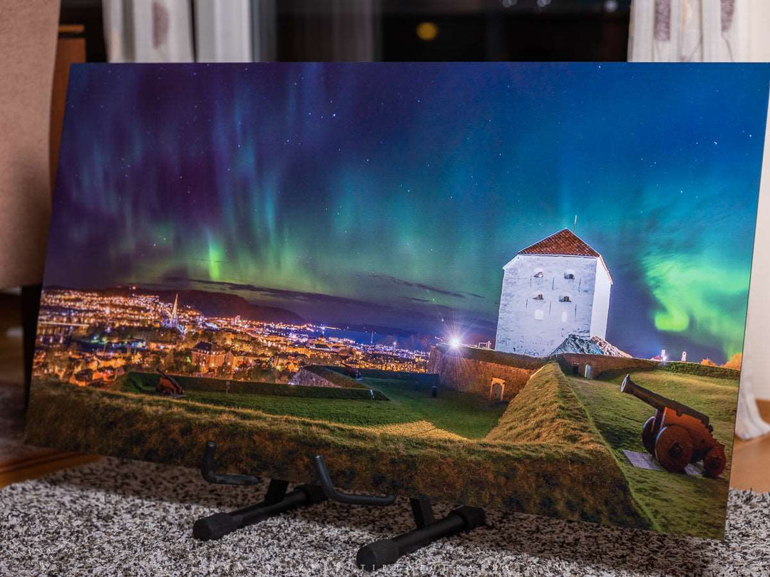 Beautiful Trondheim from Kristiansten Festning Fortress (Gallery Print) - AZIZ NASUTI ART GALLERY