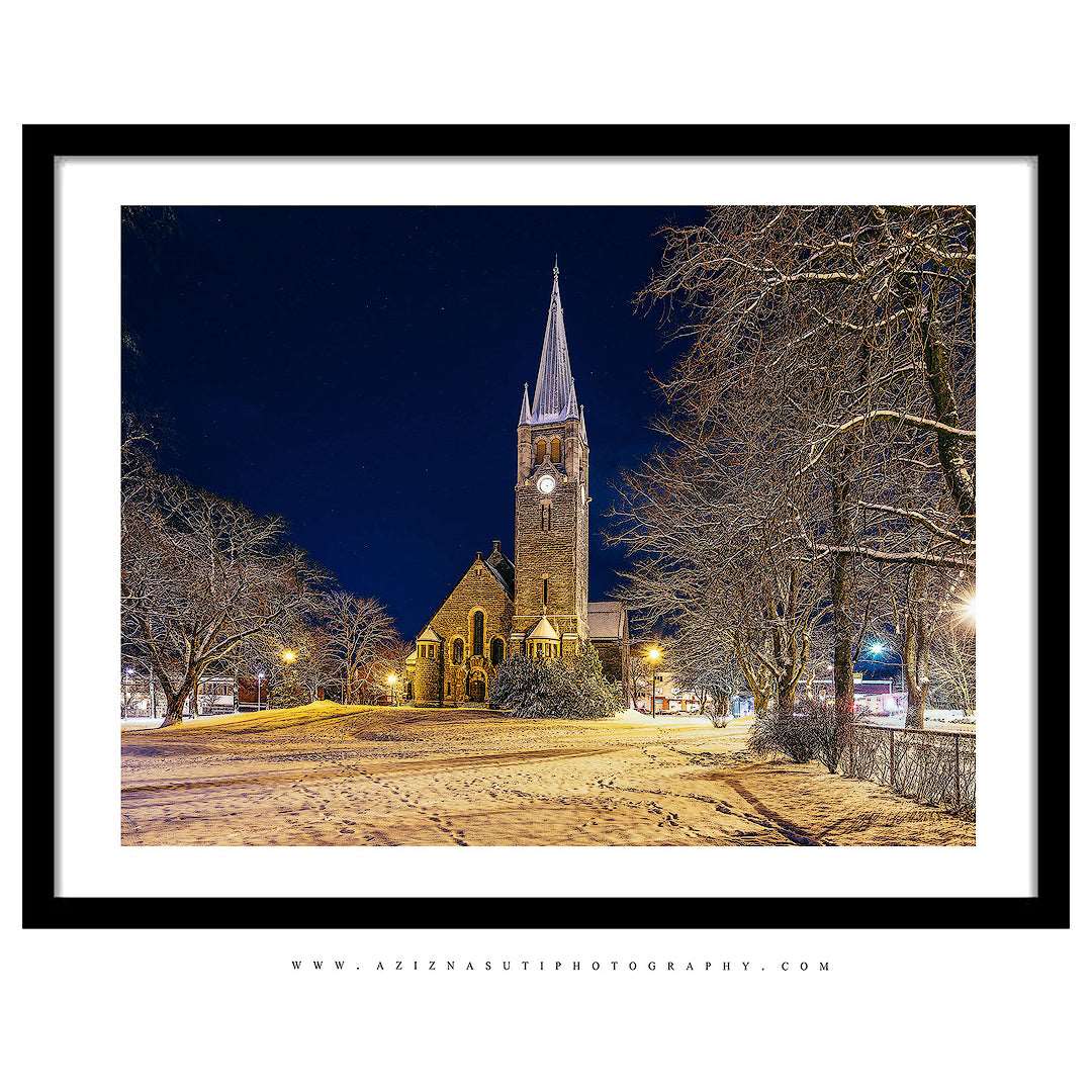 Lademoen Kirke in the Winter time