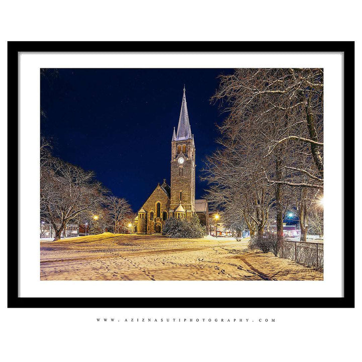 Lademoen Kirke in the Winter time
