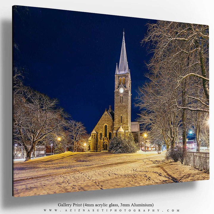 Lademoen Kirke in the Winter time