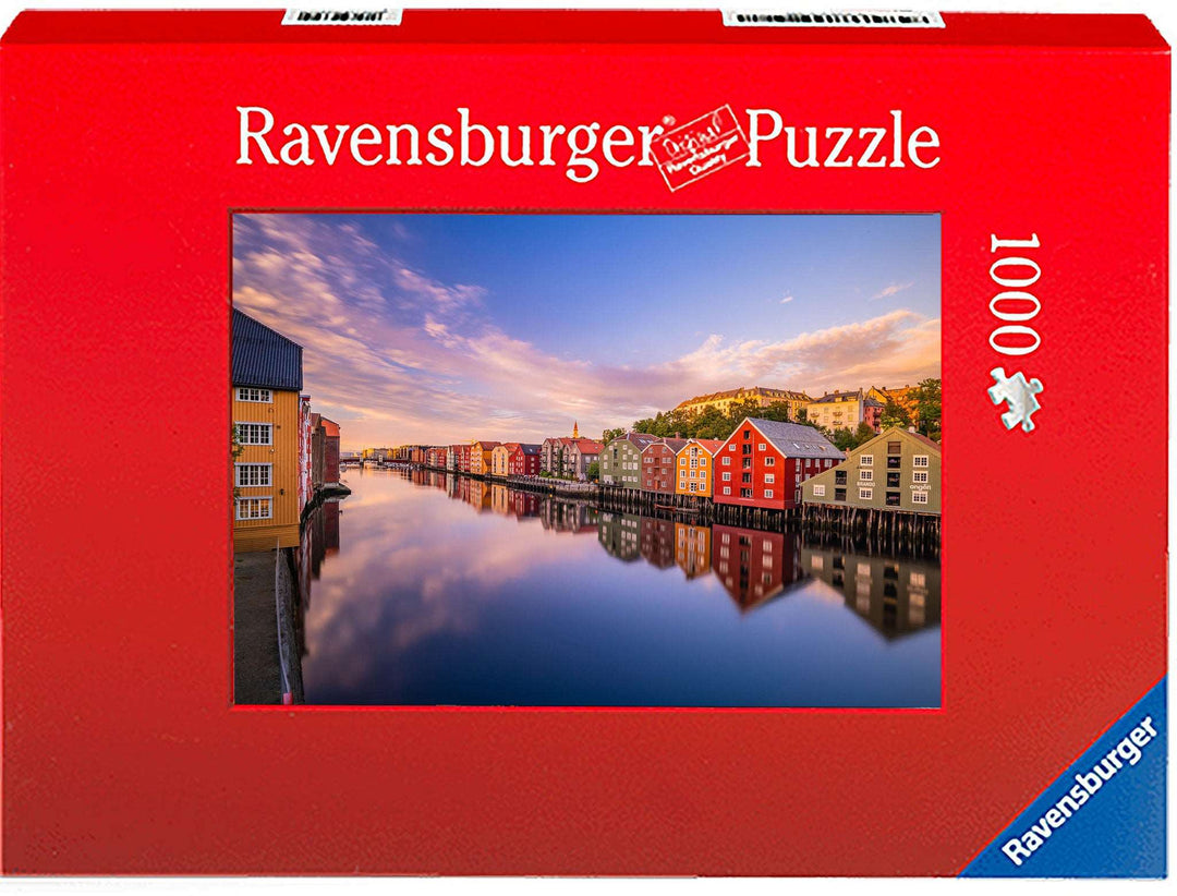 Beautiful Trondheim in the Summer Mood (Photo Puzzle)