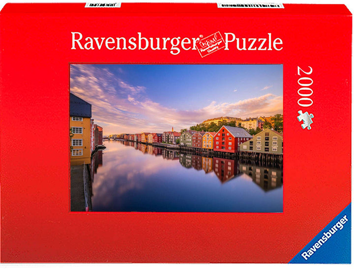 Beautiful Trondheim in the Summer Mood (Photo Puzzle)
