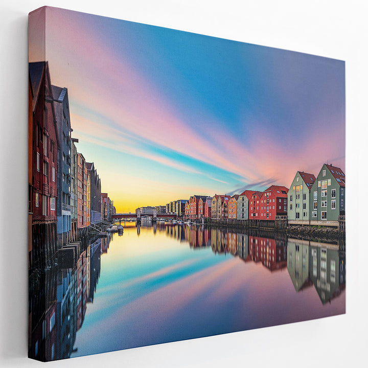 The Wonderful Summer Midnights In Trondheim Norway