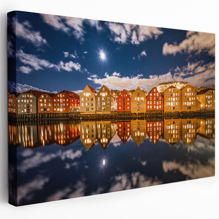 Nidelva, Trondheims vakre speil (lerret)