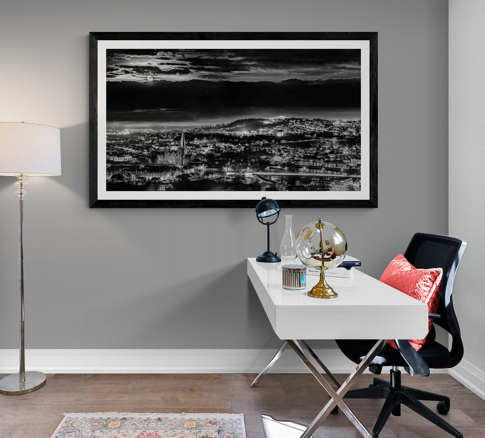Trondheim In A Dramatic Atmosphere - AZIZ NASUTI ART GALLERY
