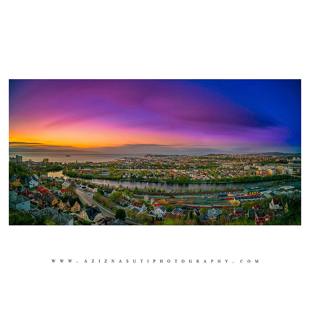 Et fantastisk Trondheim Panorama