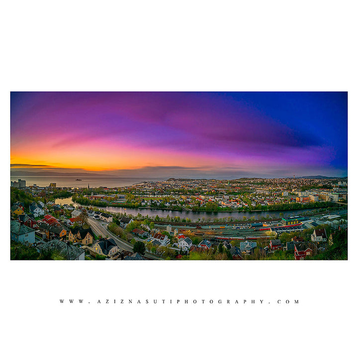 Et fantastisk Trondheim Panorama