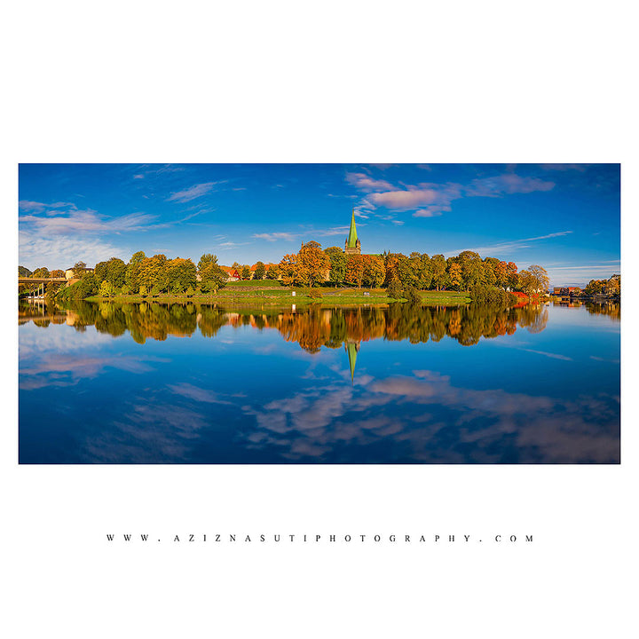 From Elgeseter Bru to Gamle bybro and beautiful Nidarosdomen