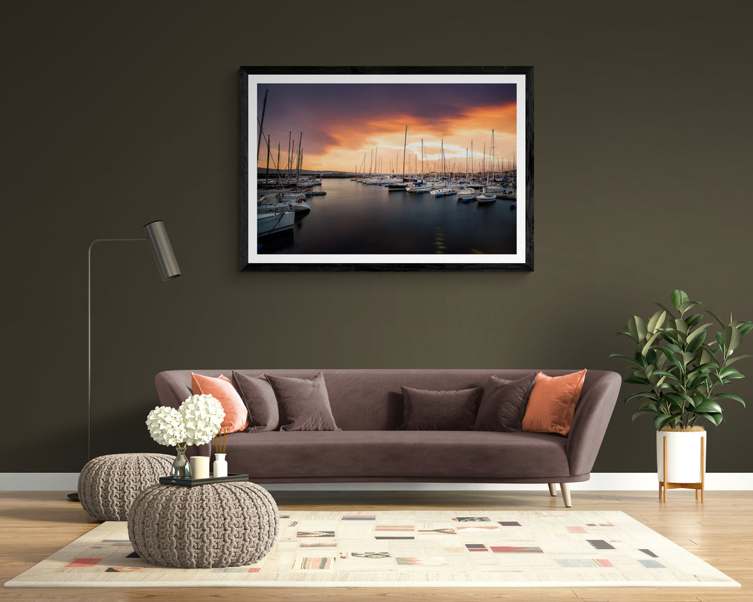 The Beautiful Skansen In a Warm Sunset - AZIZ NASUTI ART GALLERY
