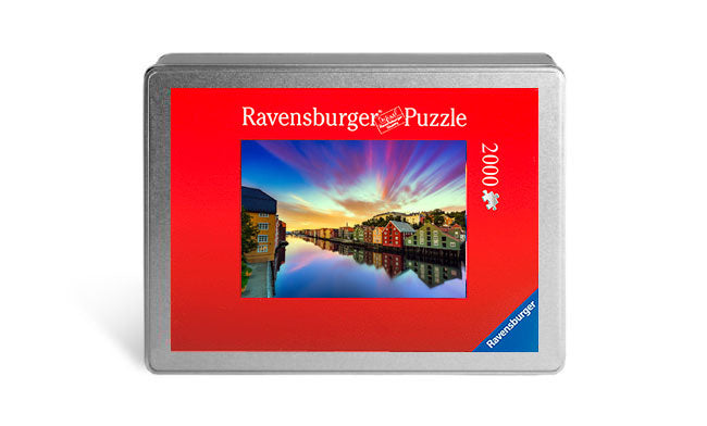 Dramatic Sky Over Trondheim (Photo Puzzle)