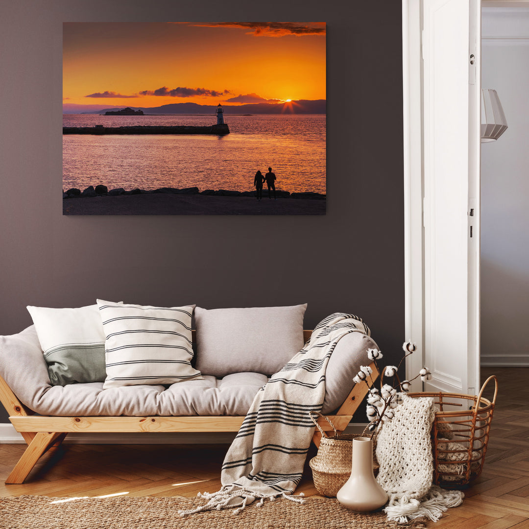 When We Watched Sunset From Ladestien Together - AZIZ NASUTI ART GALLERY