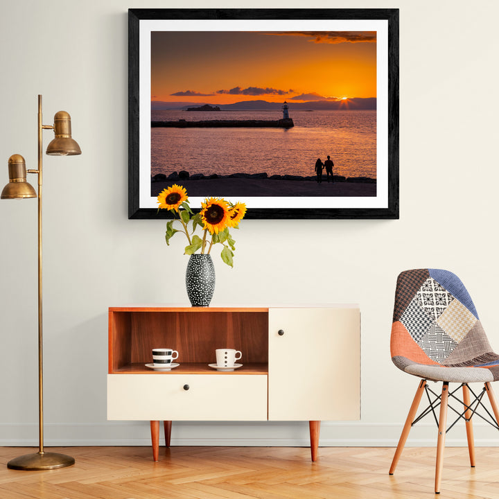 When We Watched Sunset From Ladestien Together - AZIZ NASUTI ART GALLERY