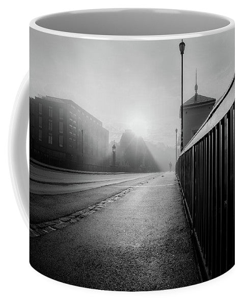 Bakke Bru In A Dreamy Day, Trondheim - Mug - AZIZ NASUTI ART GALLERY
