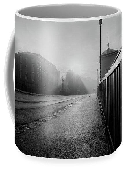 Bakke Bru In A Dreamy Day, Trondheim - Mug - AZIZ NASUTI ART GALLERY