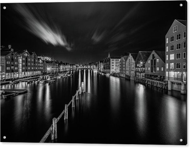 The Silver Nights Of Trondheim - AZIZ NASUTI ART GALLERY