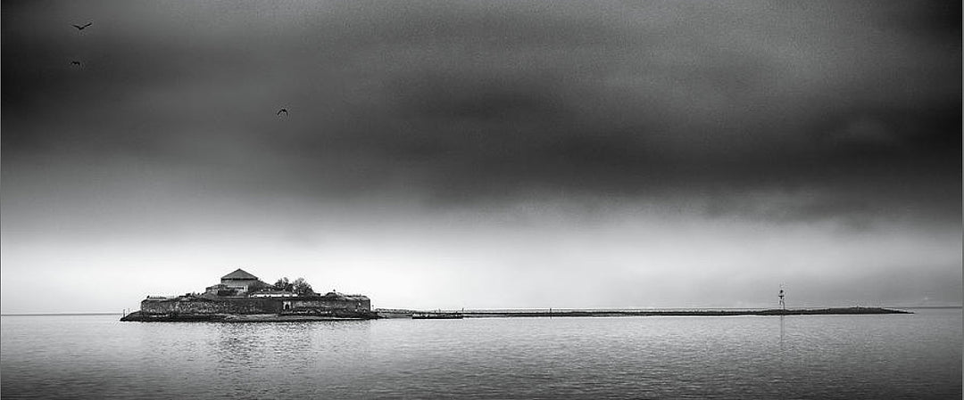 Munkholmen As A History In Trondheim  (Coffee Mug) - AZIZ NASUTI ART GALLERY