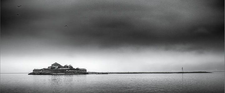 Munkholmen As A History In Trondheim  (Coffee Mug) - AZIZ NASUTI ART GALLERY