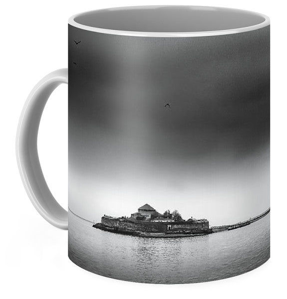 Munkholmen As A History In Trondheim  (Coffee Mug) - AZIZ NASUTI ART GALLERY