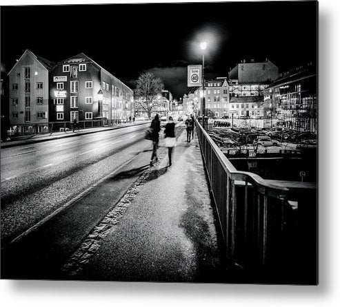 Night time over Bakke Bru - AZIZ NASUTI ART GALLERY