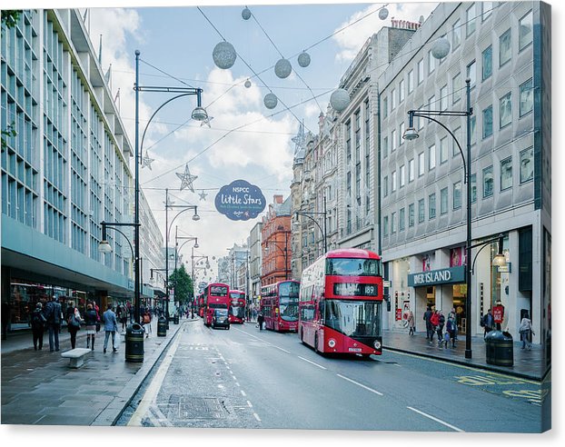 Oxford Street In London - AZIZ NASUTI ART GALLERY