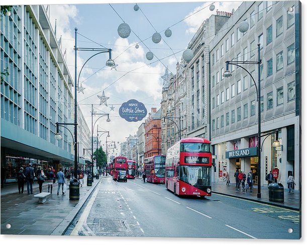 Oxford Street In London - AZIZ NASUTI ART GALLERY