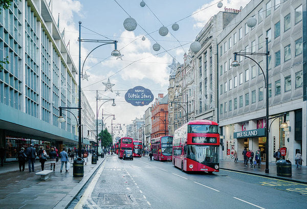 Oxford Street In London - AZIZ NASUTI ART GALLERY