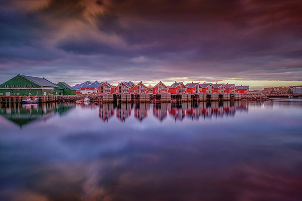 The Beautiful Svolvaer Lofoten Norway - AZIZ NASUTI ART GALLERY