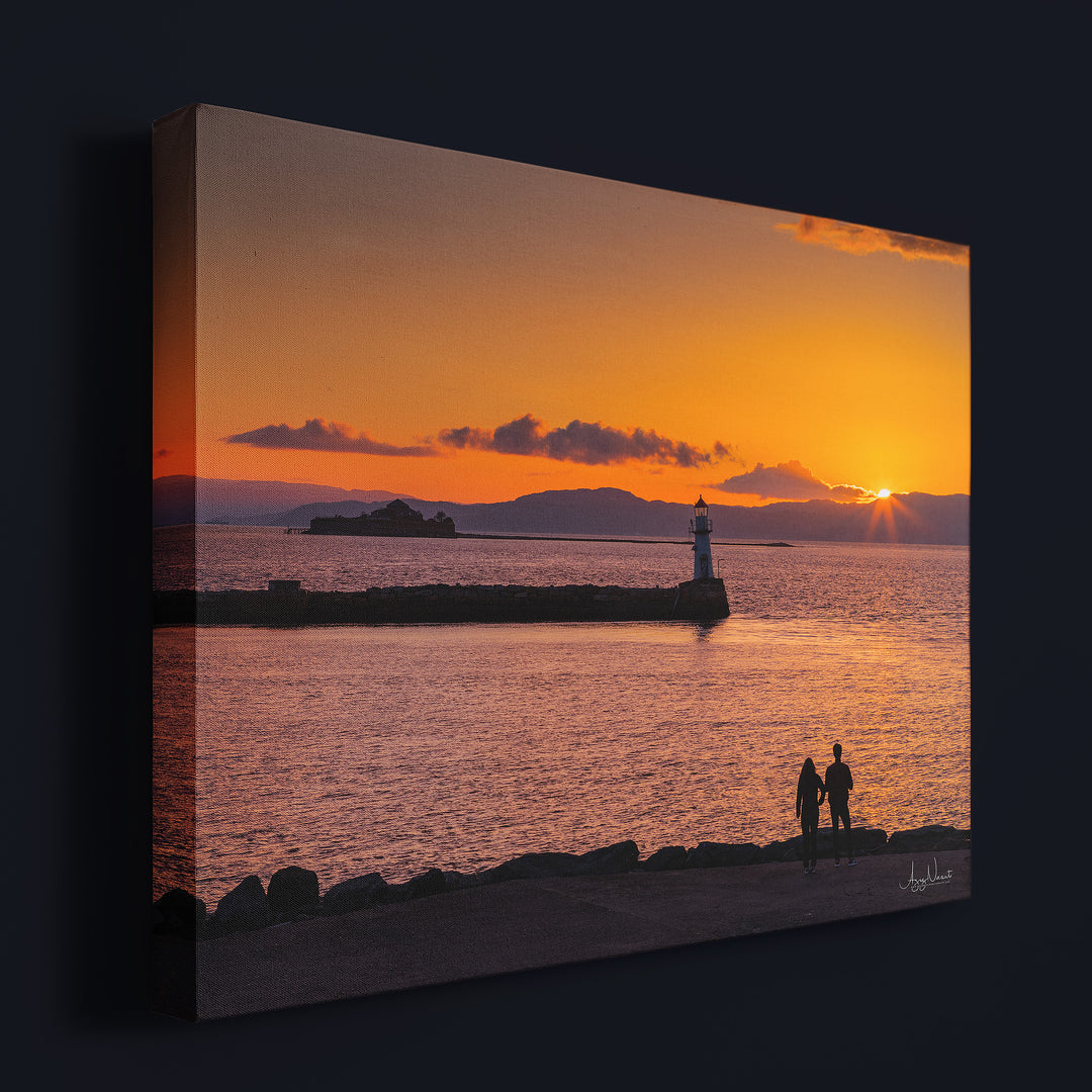 When We Watched Sunset From Ladestien Together - AZIZ NASUTI ART GALLERY