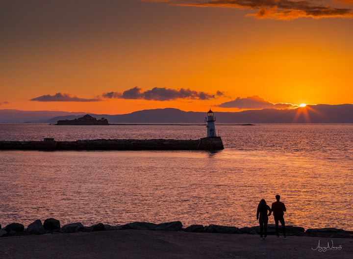 When We Watched Sunset From Ladestien Together - AZIZ NASUTI ART GALLERY