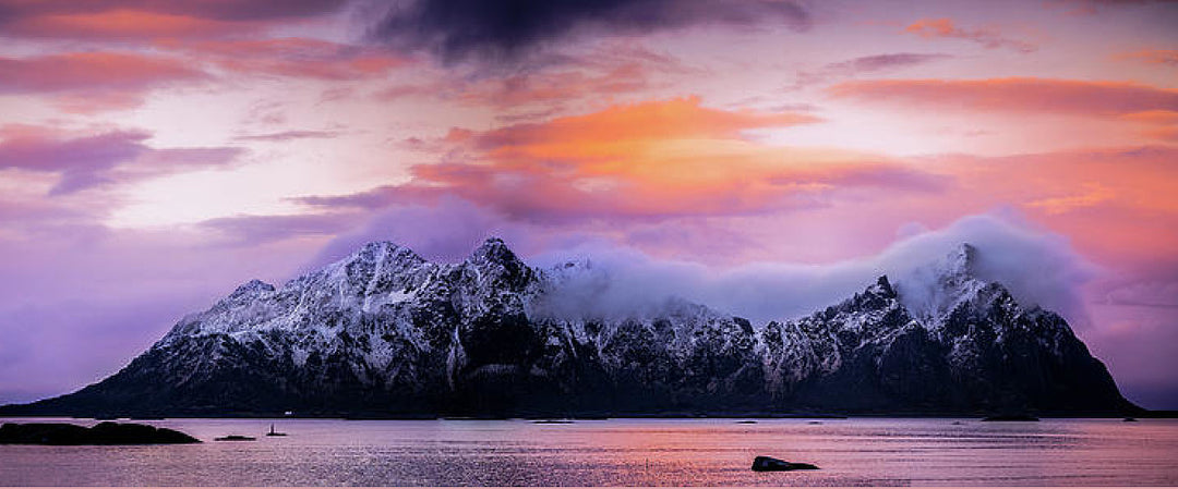 The Beautiful Lille Molla Island In Lofoten (Coffee Mug) - AZIZ NASUTI ART GALLERY