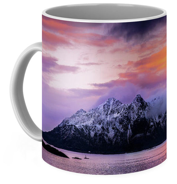 The Beautiful Lille Molla Island In Lofoten (Coffee Mug) - AZIZ NASUTI ART GALLERY