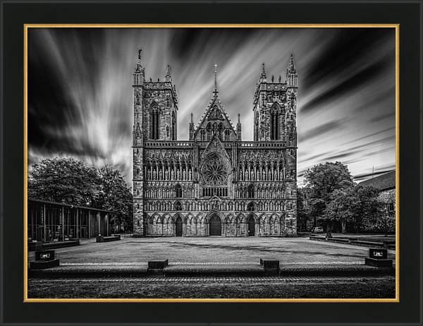 Beautiful Nidarosdomen (Nidaros cathedral) - AZIZ NASUTI ART GALLERY