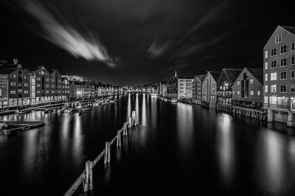 The Silver Nights Of Trondheim - AZIZ NASUTI ART GALLERY