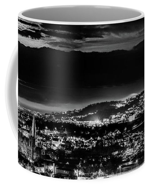 Trondheim in a dramatic atmosphere (Coffee Mug) - AZIZ NASUTI ART GALLERY