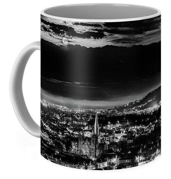 Trondheim in a dramatic atmosphere (Coffee Mug) - AZIZ NASUTI ART GALLERY