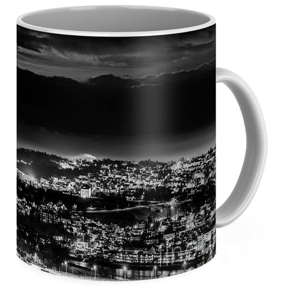 Trondheim in a dramatic atmosphere (Coffee Mug) - AZIZ NASUTI ART GALLERY