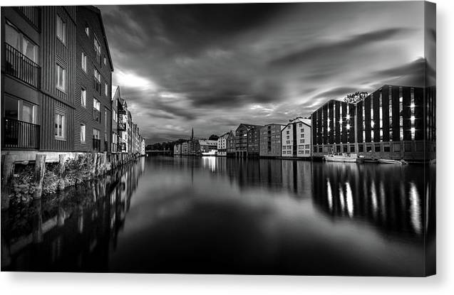 Trondheim in Black and White - AZIZ NASUTI ART GALLERY