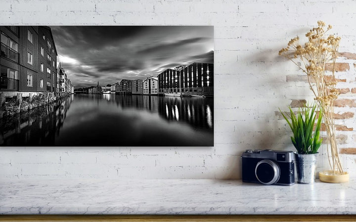 Trondheim in Black and White - AZIZ NASUTI ART GALLERY