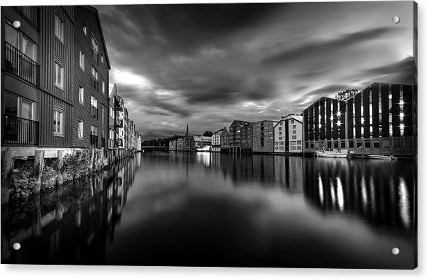 Trondheim in Black and White - AZIZ NASUTI ART GALLERY
