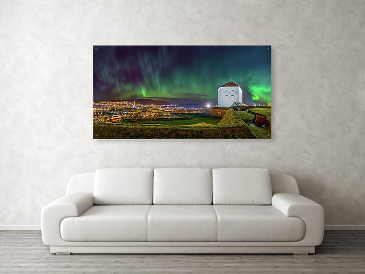 Beautiful Trondheim From Kristiansten Festning Fortress - AZIZ NASUTI ART GALLERY