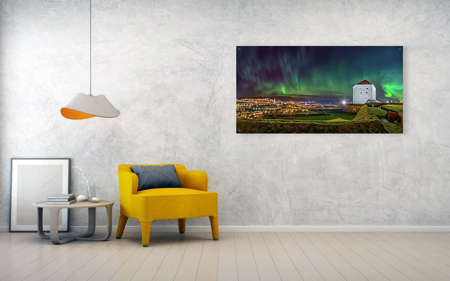 Beautiful Trondheim From Kristiansten Festning Fortress - AZIZ NASUTI ART GALLERY