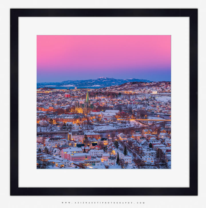 Framed 50×50 cm Photo Art – Choose Your Motif
