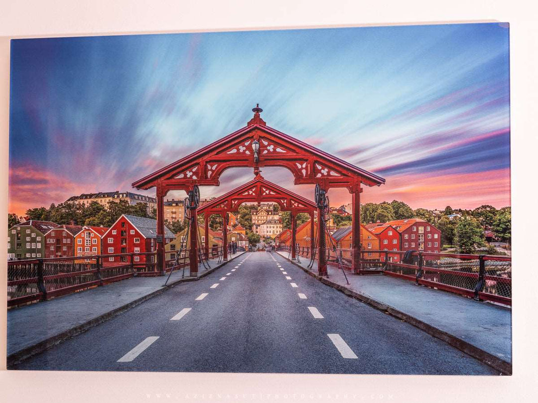 Lykkens Portal (Gamle Bybro) Gallery Print (3 sizes) - AZIZ NASUTI ART GALLERY