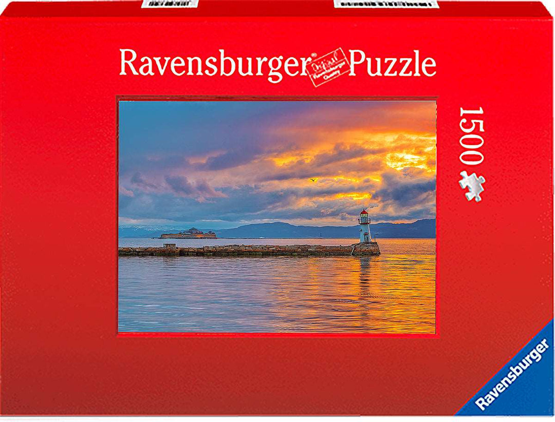 Munkholmen and Lade lighthouse from Ladestien (Photo Puzzle) - AZIZ NASUTI ART GALLERY