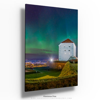Beautiful Trondheim From Kristiansten Festning Fortress (Portrait)