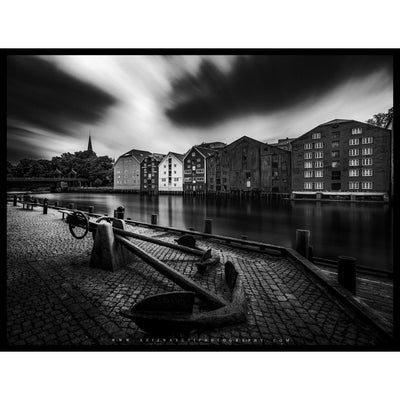 The Anchor of Bryggene in Trondheim - AZIZ NASUTI ART GALLERY